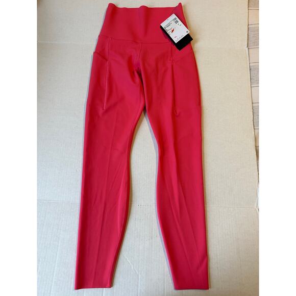 NEW Nike Universa High Rise 7/8 Leggings Sz XS Pink *with flaws - Picture 2 of 12